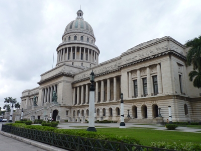 The Cuban capitol building