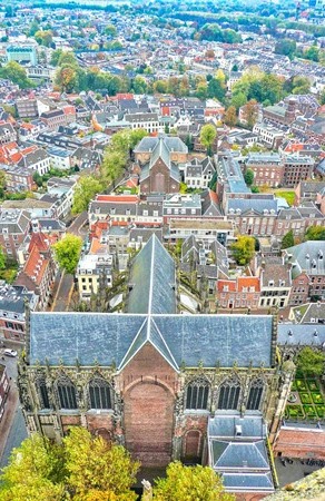 Travel-essay-03a: View of Utrecht
