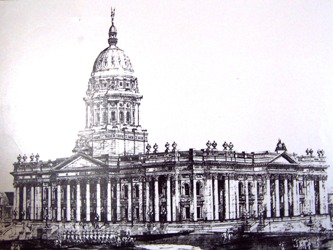 The original plan for the South Australian parliament