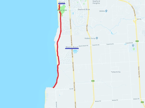 SA run 04 run map