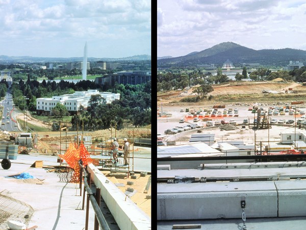 ACT run 02 views from new Parliament