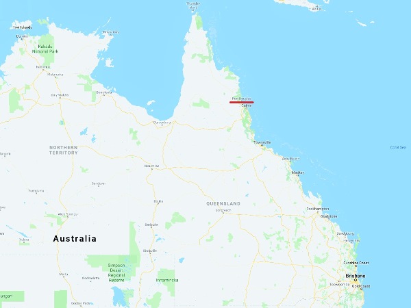 Qld run 01 Qld map
