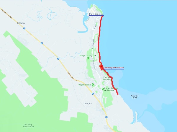 Qld run 02 run map