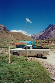 The entrance to the Aconcagua Provincial Park