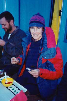 Christmas Eve at base camp on Aconcagua