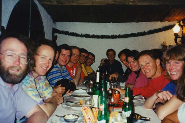 In Mendoza celebrating success on Aconcagua
