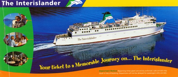 C-to-C-008: Interislander ferry ticket.