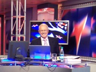 Nigel Roberts on election-night tv, 2008