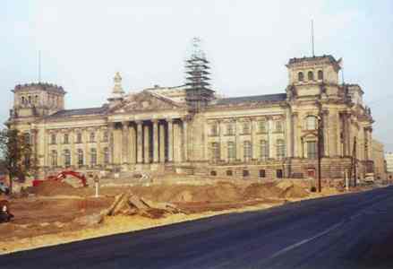The Reichstag building in 1969